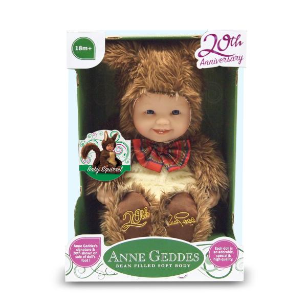 ANNE GEDDES Baby Puppe Eichhörnchen -groß-